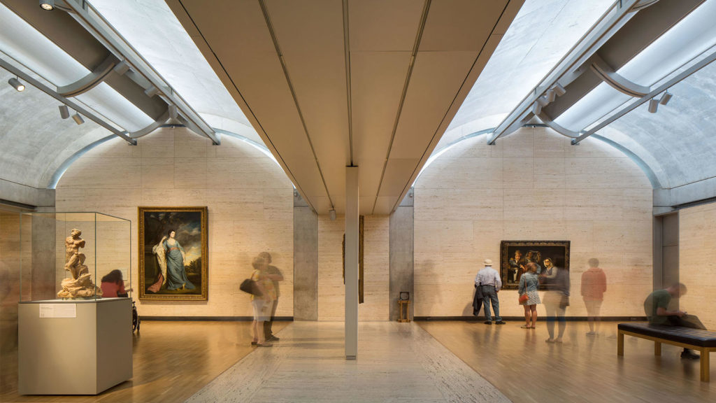 Fort Worth Museums Kimbell – Kahn Building barrel vaults, photograph by Nic Lehoux