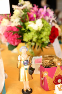 Table details at A Writer's Garden (Photo by Rob Wythe/Wythe Portrait Studio)