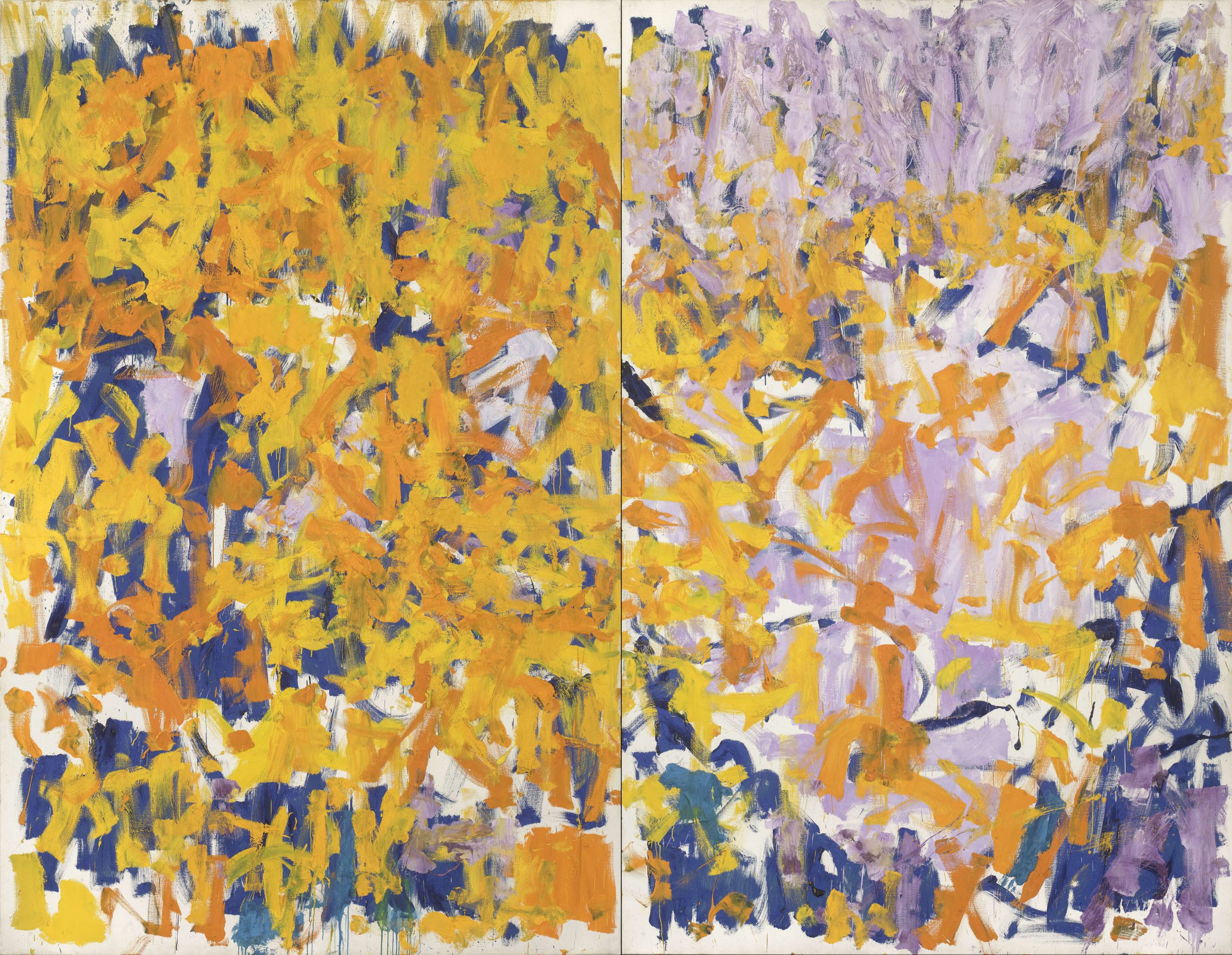 Joan Mitchell, Two Pianos, 1980