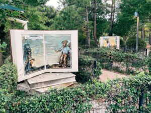 The Woodlands is full of surprises like Story Book Maze.
