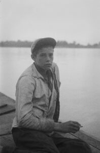 Todd Webb's "Clifton Ray Durham, Shawneetown, IL" 1955, printed 2023, at the Museum of Fine Arts, Houston printed 2023 (Courtesy of Todd Webb Archive. © Todd Webb Archive.)