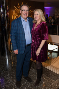 Kevin and Sharon Hall (Kevin is the Grant Halliburton Foundation President) (Photo by Simon Luna)