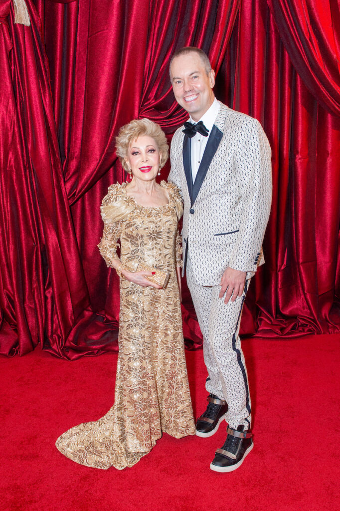 Margaret Alkek Williams, Dan Knechtges at the Theatre Under the Stars 'Lights Up' gala. (Photo by Photo by David Power)