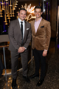 Steve Noviello, Emmy Award-winning Fox 4 News reporter, and Doug Bedner (Photo by Simon Luna)