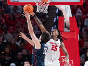 University of Houston Cougars beat the Penn Quakers at the Fertitta Center, Saturday December 13, 2023