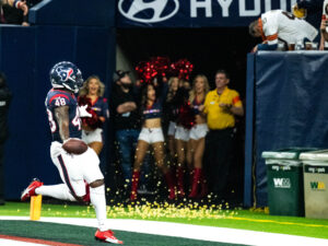 Houston Texans and quarterback C.J. Stroud faced the Cleveland Browns in the Wild Carded Playoff game at NRG Stadium