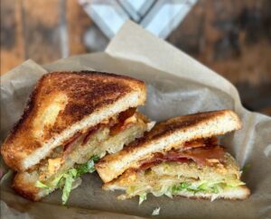 March 2024 Food News – The new lunch menu at JD’s adds non burger options to the mix, like the BLT with Fried Green Tomatoes. (Courtesy Photo)