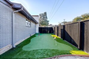 3401 Dorothy Lane – has installed a practice putting green.