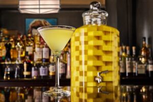 Capital Grille – the signature martnin is the pineapple infused Stoli Doli.