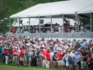 Houston Open PGA fans crowd Masters