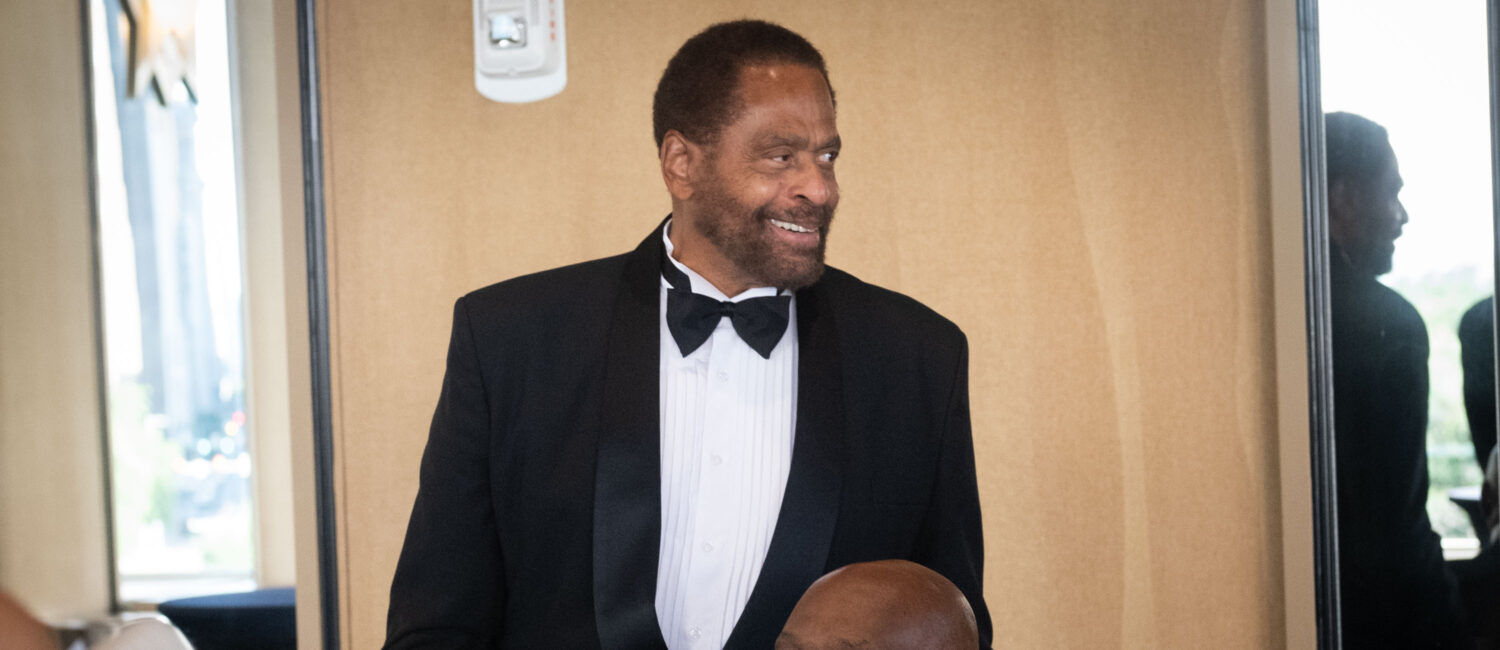 Don Chaney and Elvin Hayes helped break the color barrier at the University of Houston. Now Don Chaney's number is being retired by the school. (Photo by F. Carter Smith)