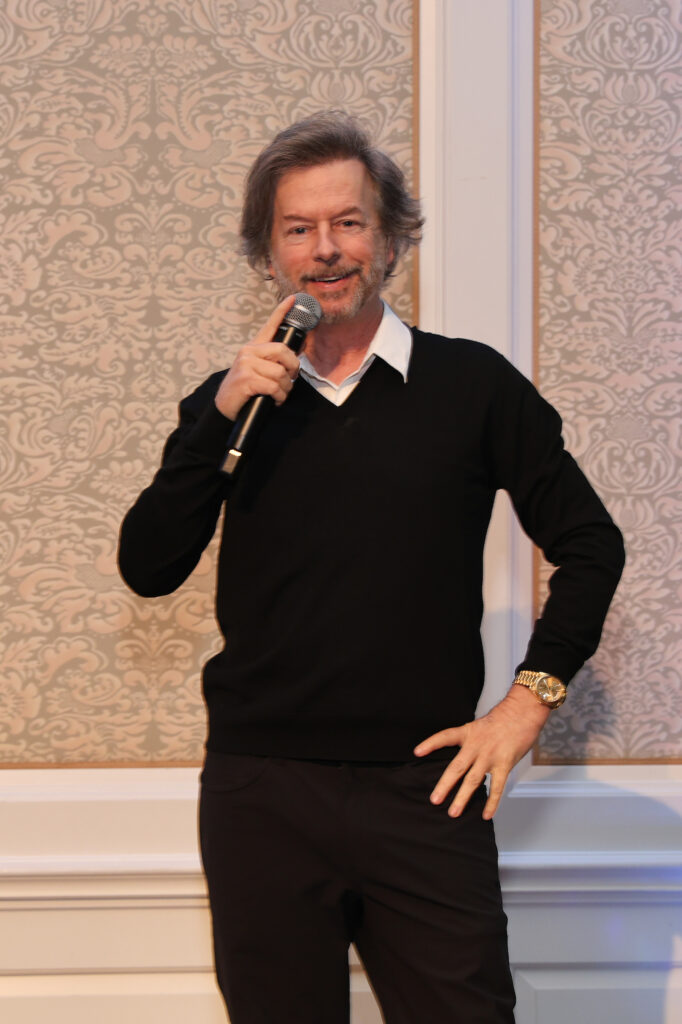 Comedian David Spade told plenty of jokes at The Broach Foundation dinner