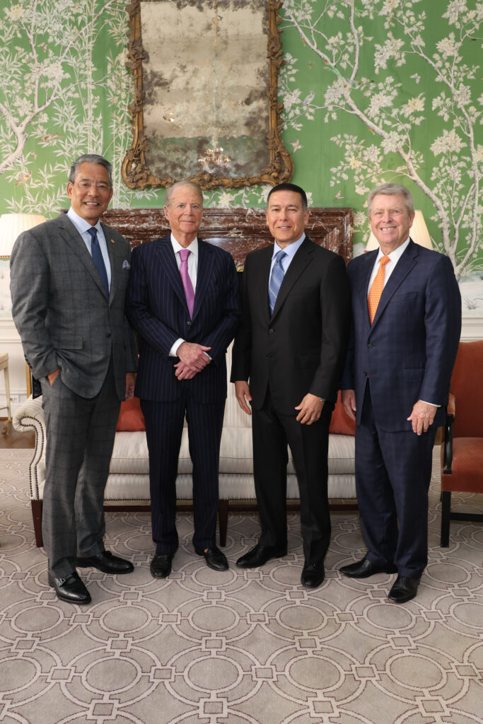 Houston’s 2024 Men of Distinction honorees are Frank Tsuru, J.P. Bryan, Russell Ybarra, Joe Cleary.