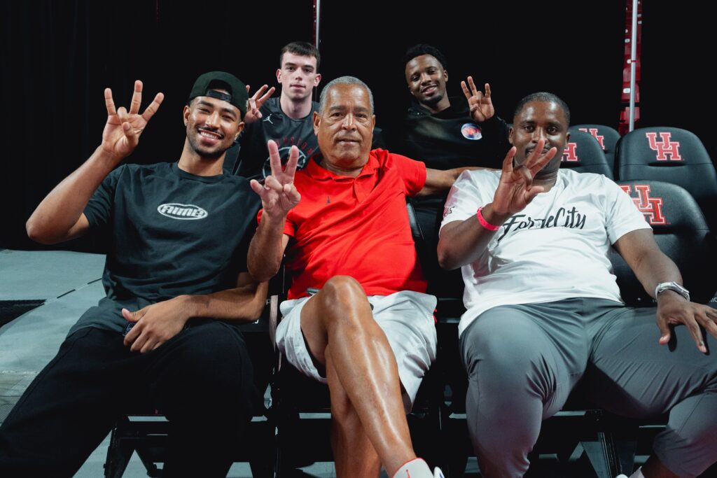 Quentin Grimes, Kelvin Sampson, Quannas White Houston