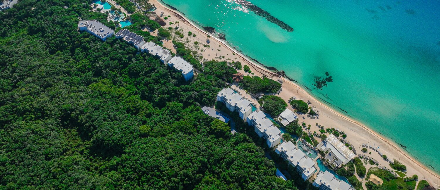 An aerial view of Palmaïa-The House of Aïa