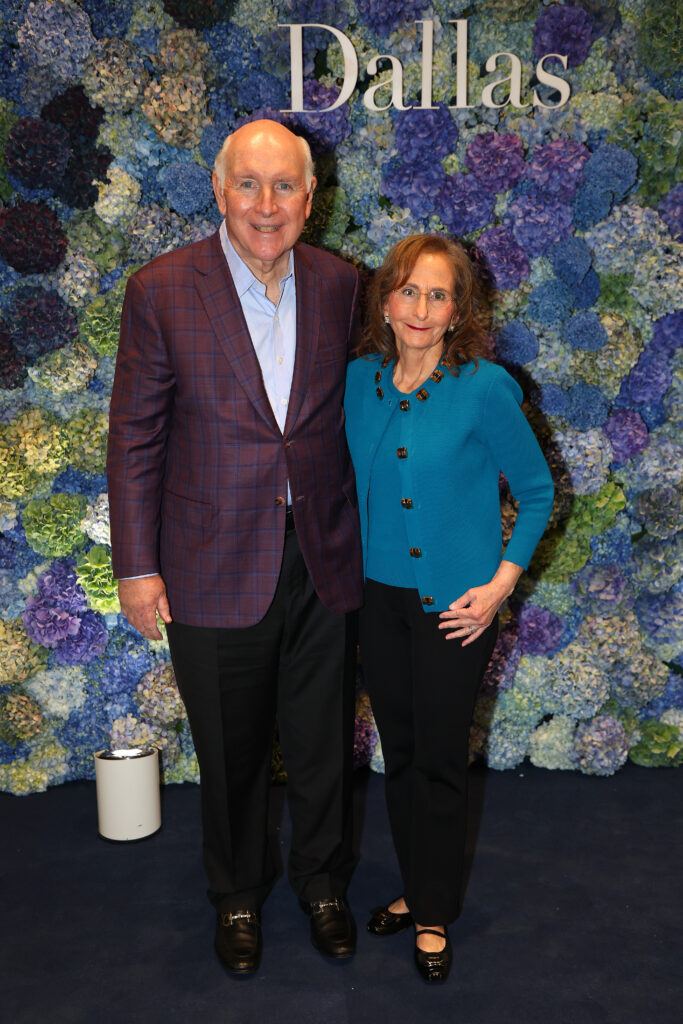 David Haemisegger and Nancy Nasher (Photo by Richard Rodriguez/Getty Images for Tiffany & Co.)