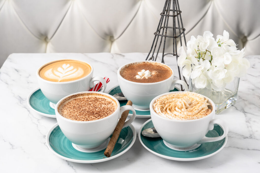 Christmas Lattes at Sweet Paris