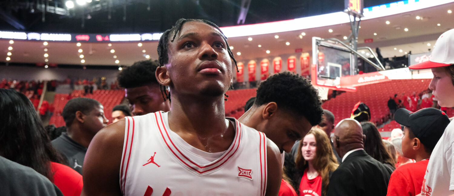 The Houston Cougars mens basketball team defeated the Brigham Young University Cougars 86-55 in a Big XII contest at the Fertitta Center