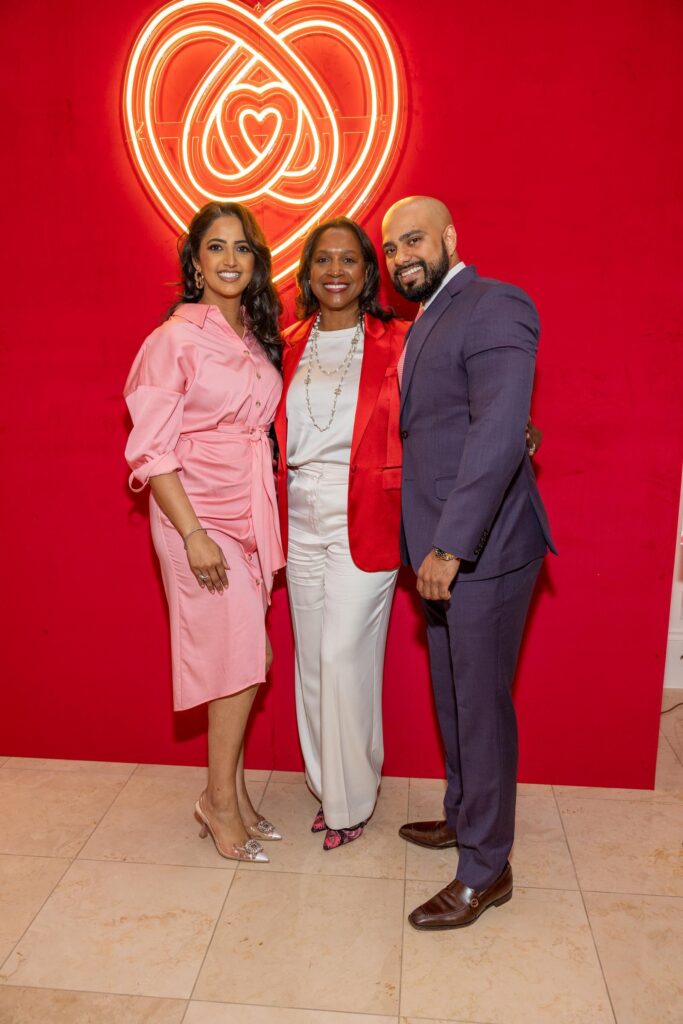 TCH Ambassador Nav Singh, Dr. Jackie Ward, Supreet Singh;