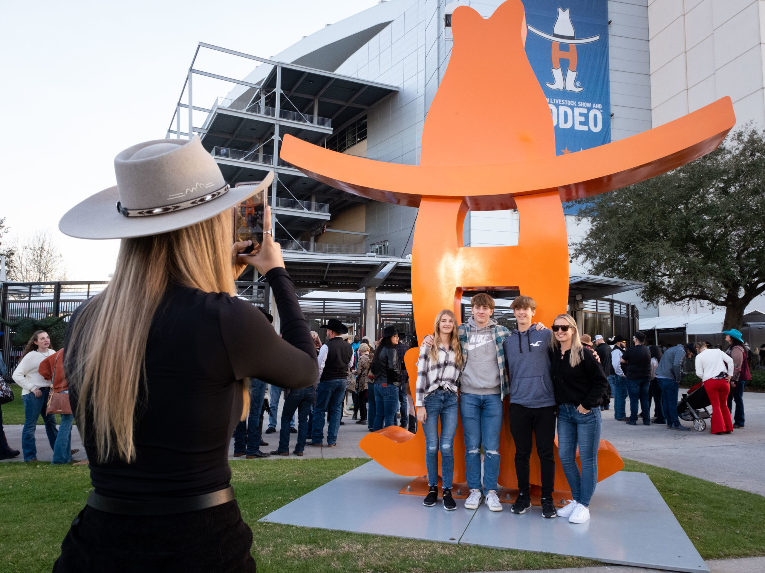 The Houston Livestock Show and Rodeo returned after nearly two Covid-19 years off for it’s 90th season Monday at NRG Center.