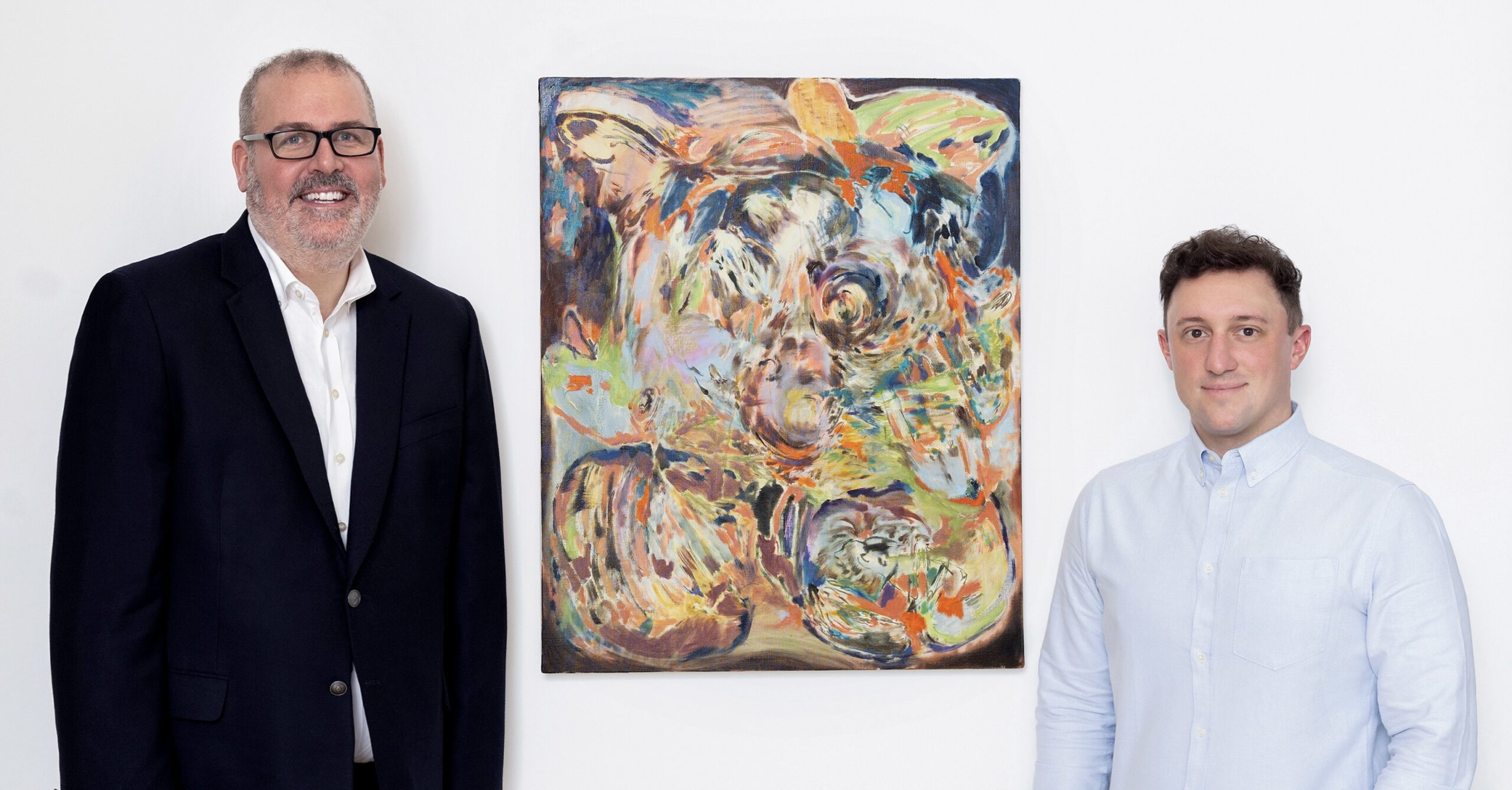 061 Peter Augustus Owen and Brad Owen with Mari Tanimoto’s Fluffy I, 2023 Photo by Beau Bumpas