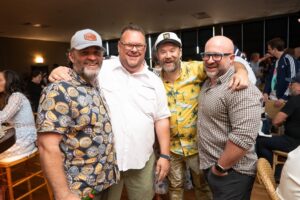 Chefs Bobby Matos, Chris Shepherd, Nick Fine, and Seth Siegel-Gardner (Photo by Daniel Ortiz)