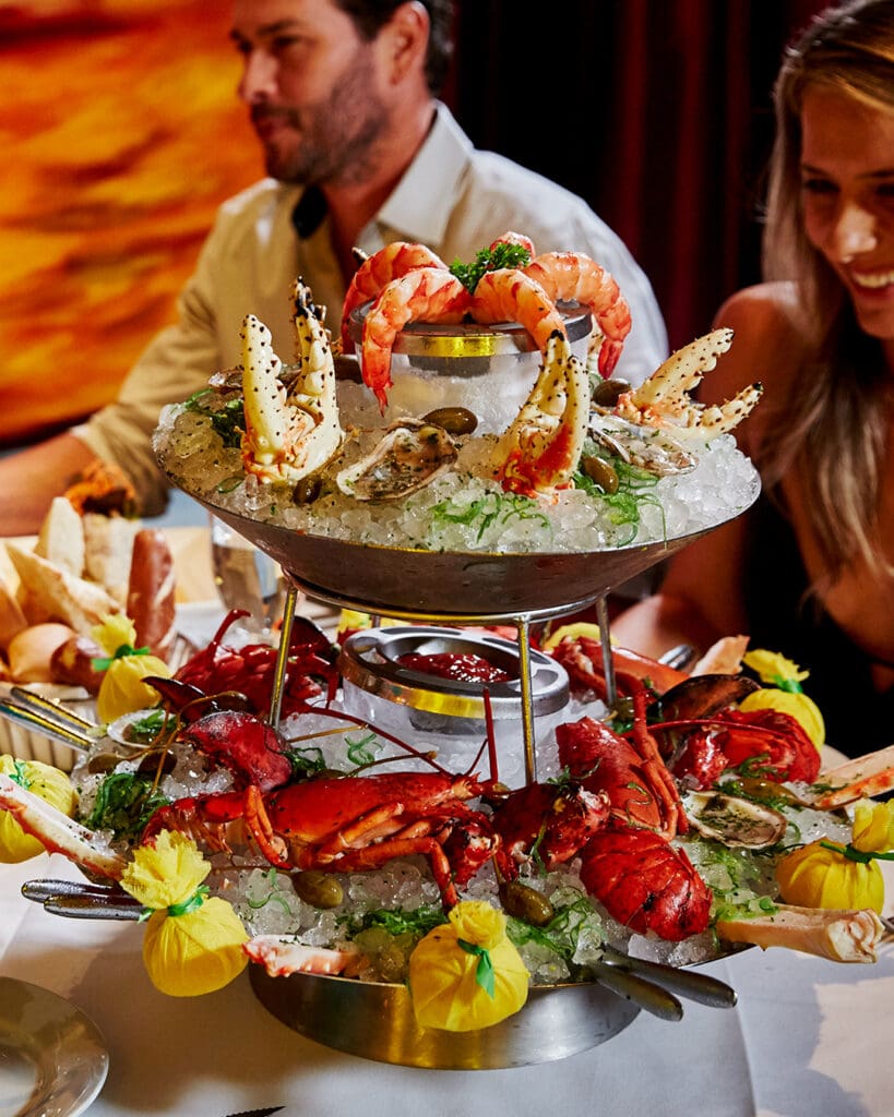 mastros seafood chilled tower